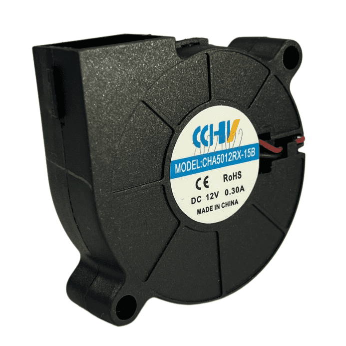 12V 24V High Air Flow High Air Pressure 5015 Series C DC Blower - Image 2